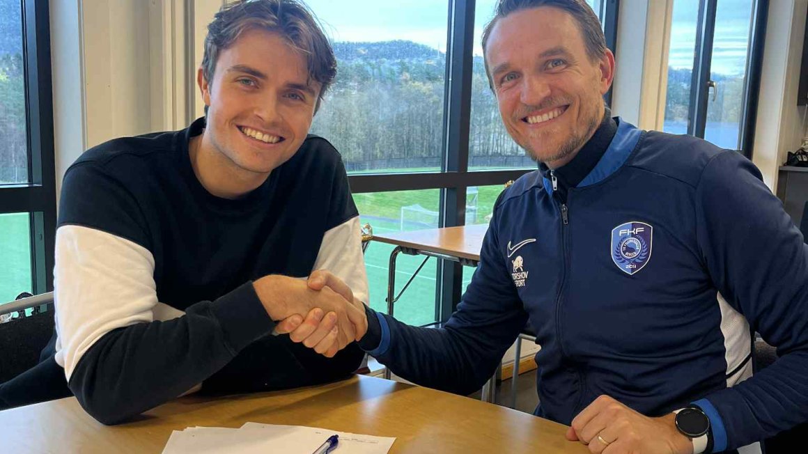 Markus Rise-Grimstad signerte to nye år